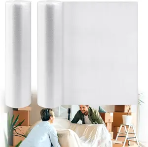 UNIFAMILY 79"X22 Yards Cushion Wrap Silk Film Waterproof, Upholstery Cushion Wrap Easily Install Foam into Cushion,Drop Packaging Film for Furniture Home Office Cover(1)