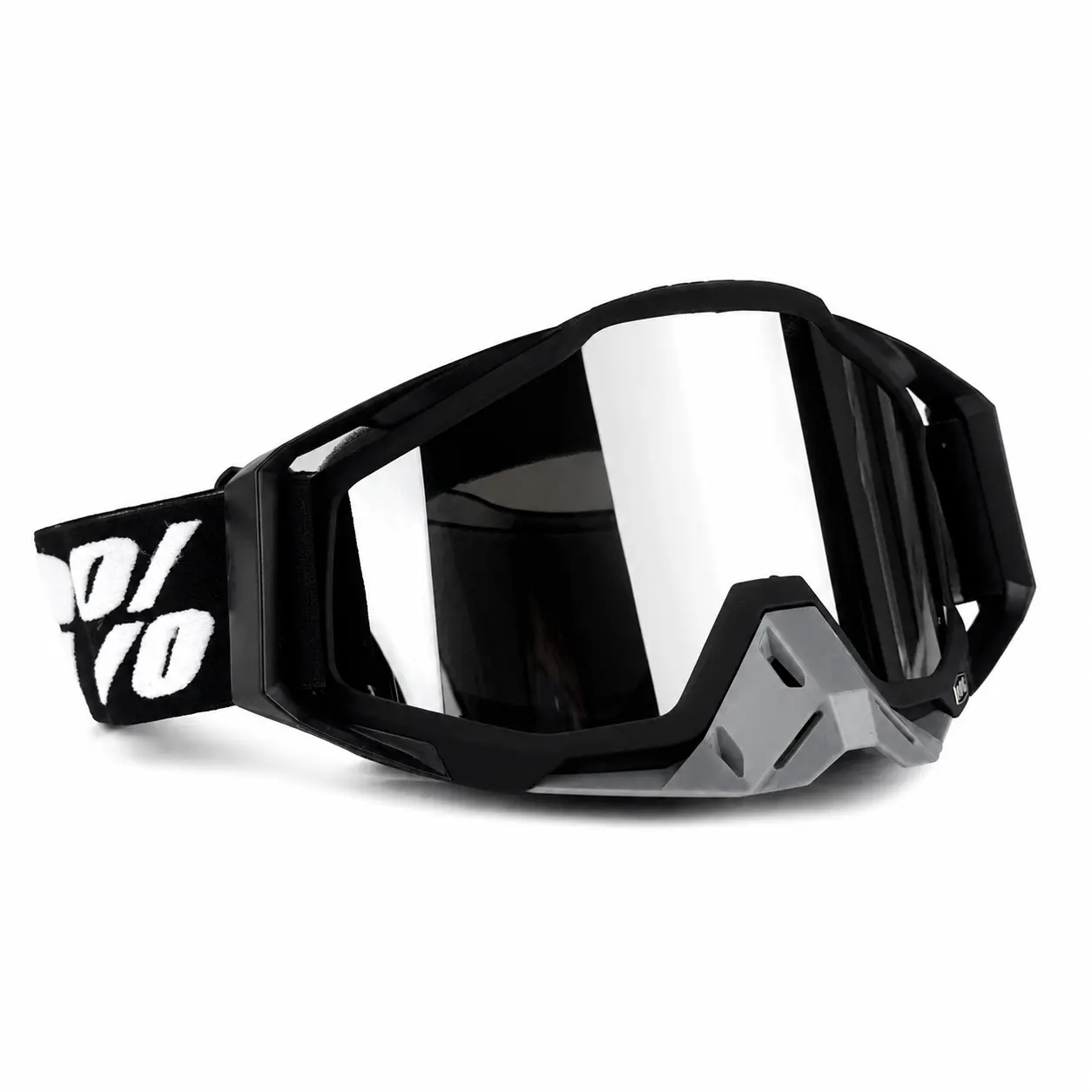 Motocross Goggles (TPU Frame Dirt Bike Goggles Black Racing Motogoggles Sporty Sunglass Style) for Dirt Bike Riding, Sport Cycling, MTB, BMX, ATV, UTV, Motorcycle, Off-Road Racing, Hiking & Outdoor Adventure