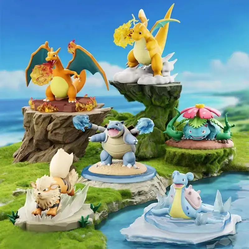Official Funism Pokémon Natural Fun Finest Moment Series Confirmed Blind Box Figure, Collectible Pokémon Character Decoration