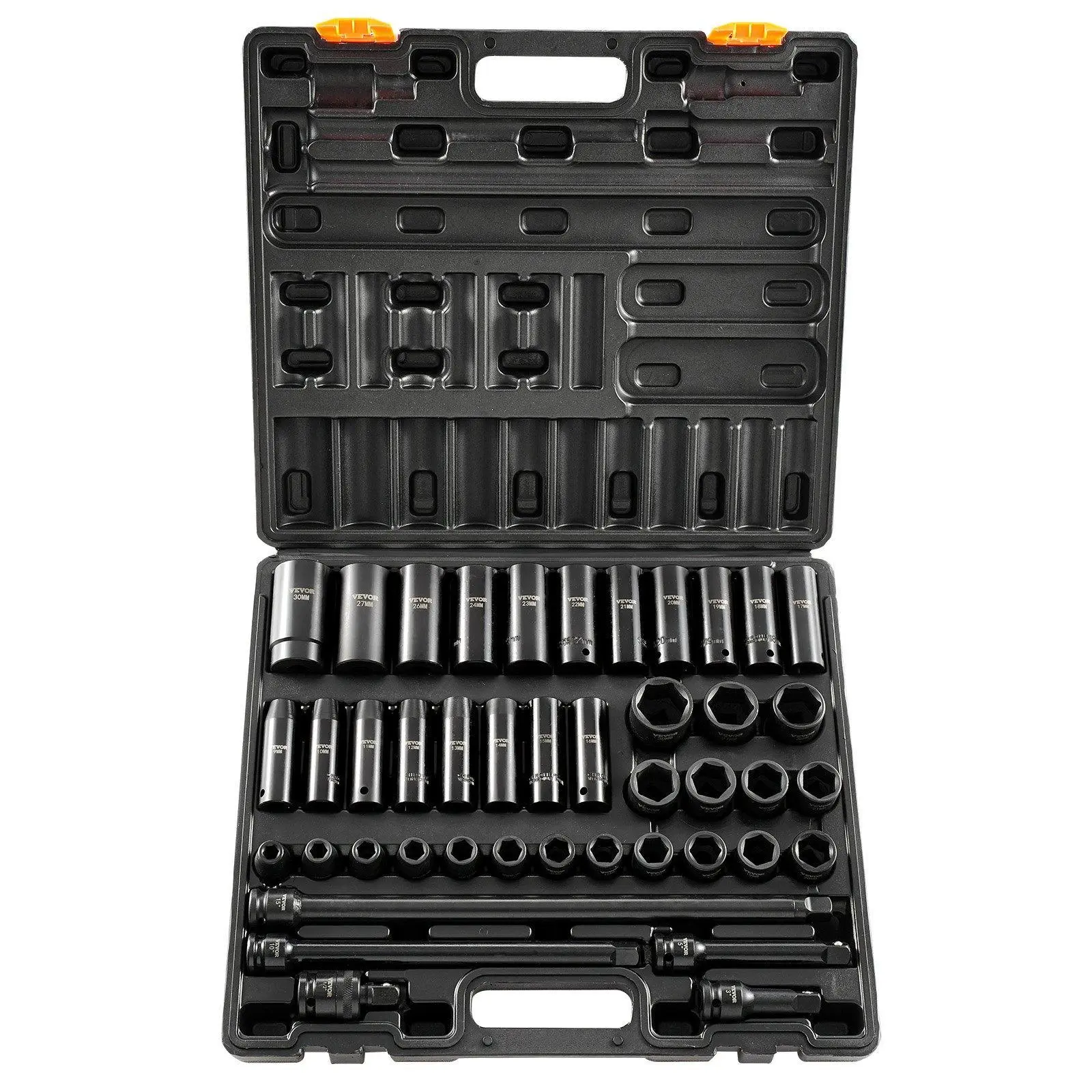 43PC CR-V - 1/2" Metric (Standard/Deep)