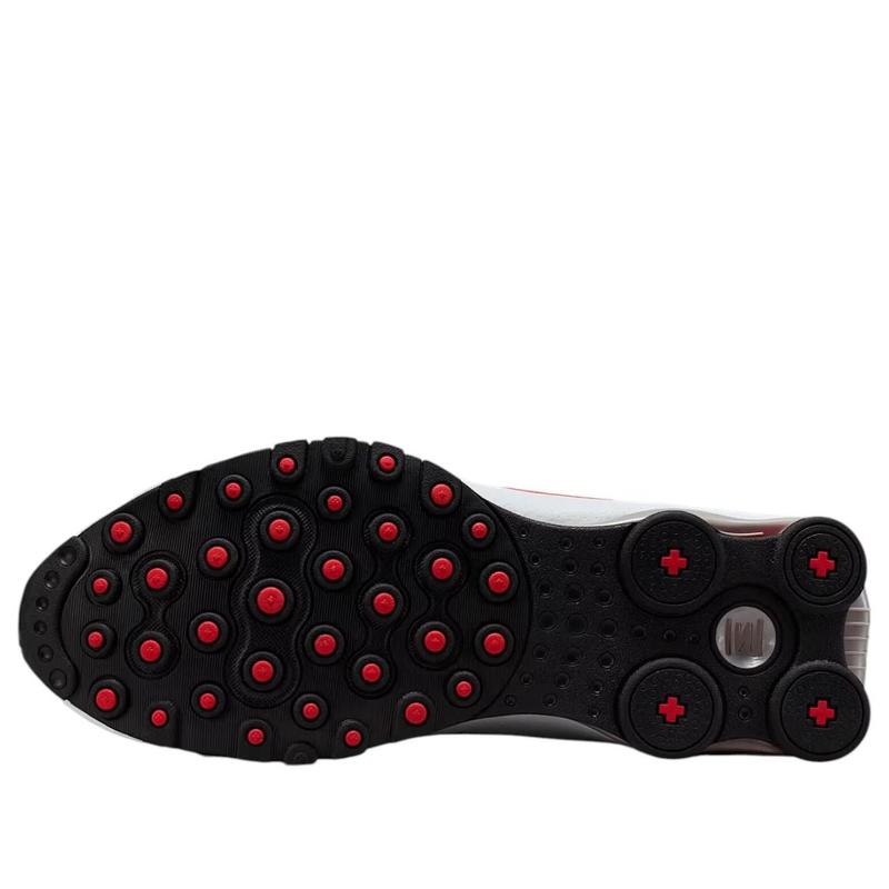 Nike Shox NZ 'White Sport Red Cool Grey' 378341-104