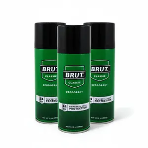 Brut Original Scent Deodorant Spray 10 oz – Aerosol Low VOC (3 Pack)