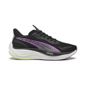 PUMA Womens Velocity Nitro 3 Running Sneakers Shoes - Black