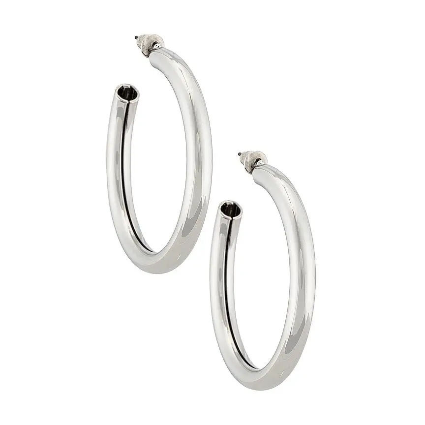 8 Other Reasons Memphis Hoops Earrings in Silver
