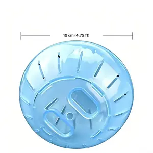 Plastic Outdoor Sports Ball, Small Pet Hamster Toy, Transparent Fitness Wheel, Multi-Color Options, Pet Supplies, Running Ball, Hamster Bubble Balls