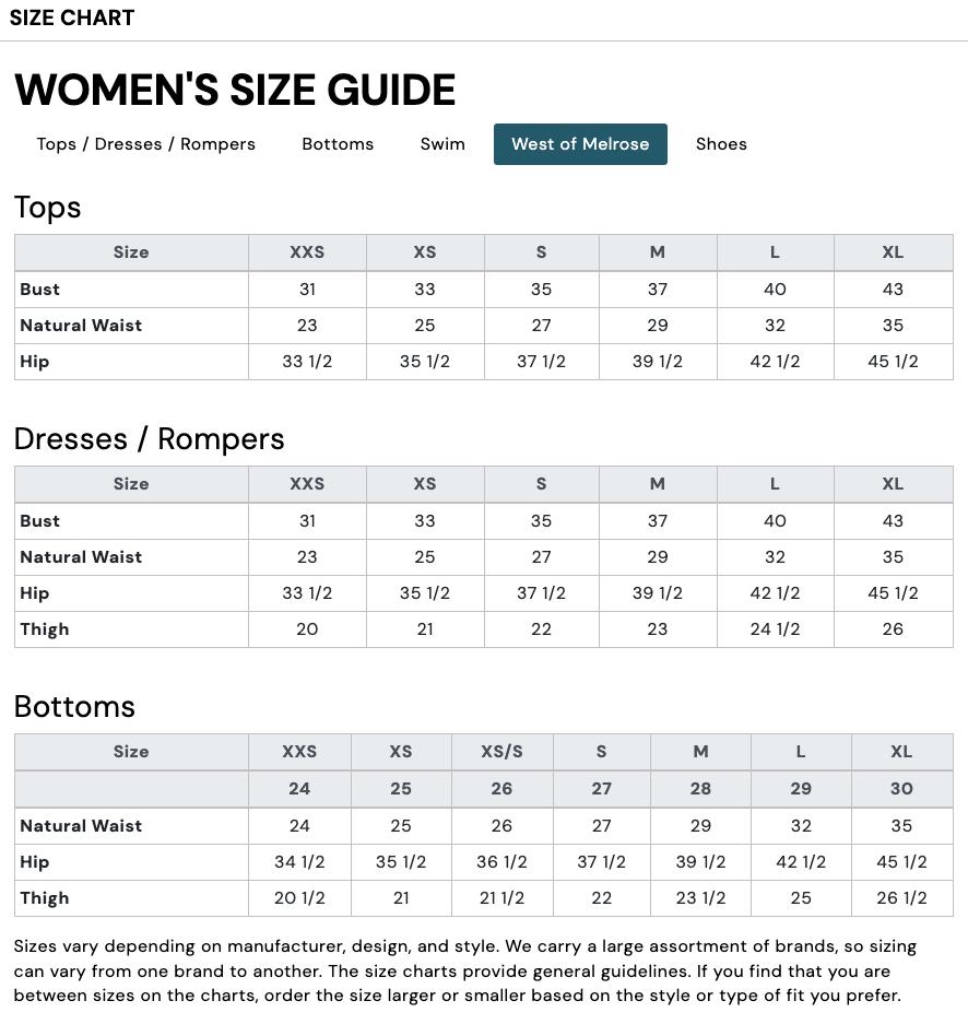 WEST OF MELROSE Womens Lace Duster