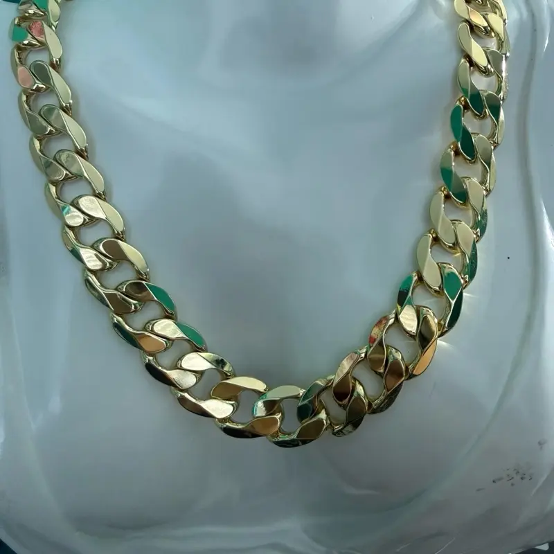 Beautiful chain for men 12mm size 26 gold plated