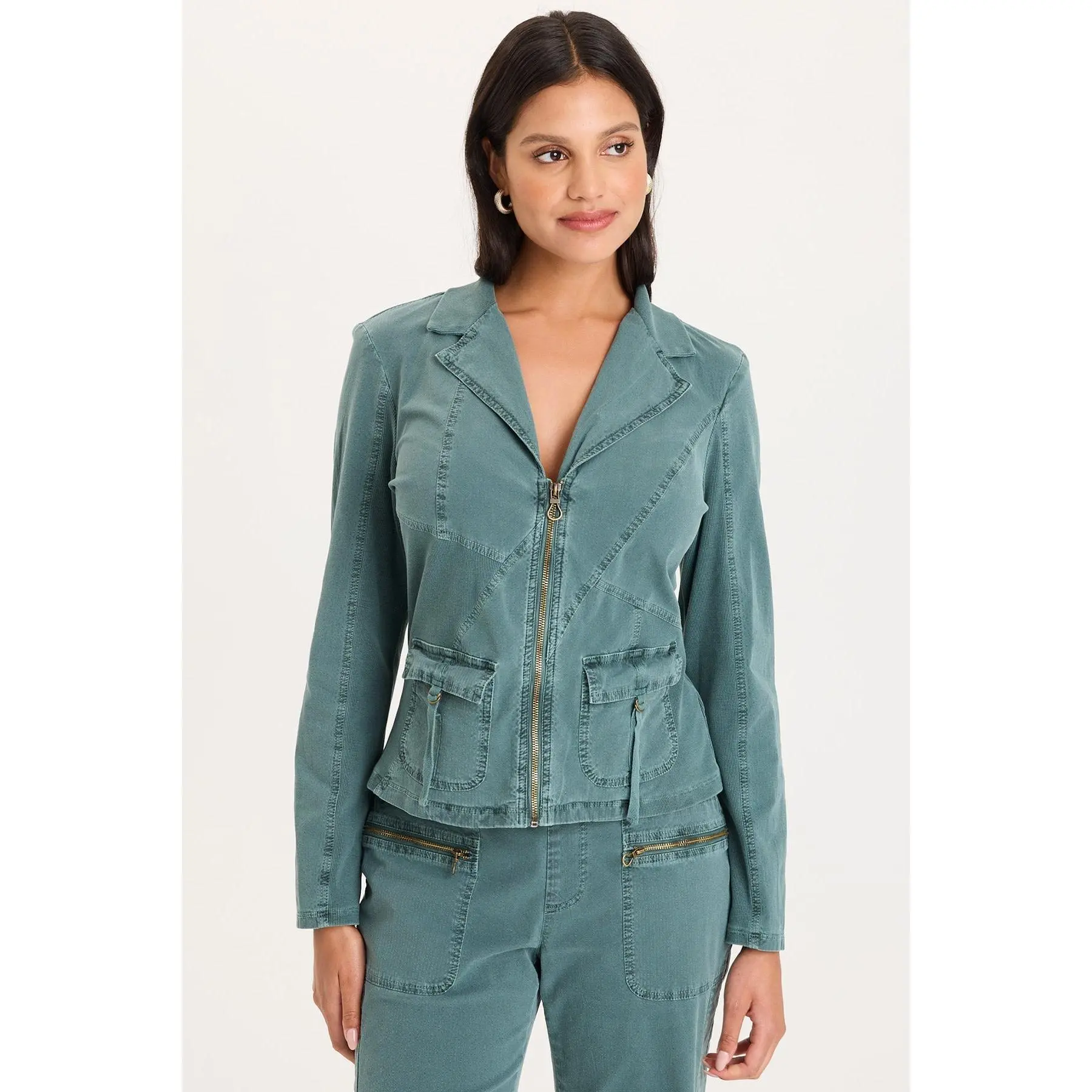Riddell Twill Zip Up Jacket
