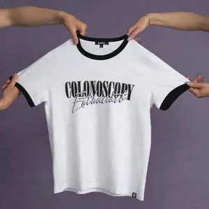 80s Colonoscopy Enthusiast Ringer Tee
