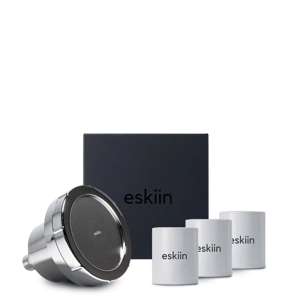 eskiin Filtered Showerhead Bundle | Filtered Showerhead + Replacement Filters eskiin Filtered Showerhead Bundle | Filtered Showerhead + Replacement Filters