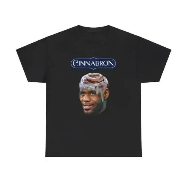 youth and adult Cinnabron LeBron James Meme T-Shirt, Funny t-shirt, Unisex T-shirt
