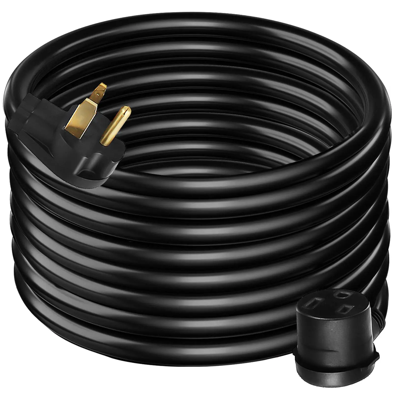 【summerfinds】VEVOR Extension Cord for Portable Welders 50ft MIG TIG Plasma Welding Cord 50A  Welding Extension Cord Tested to UL Standards