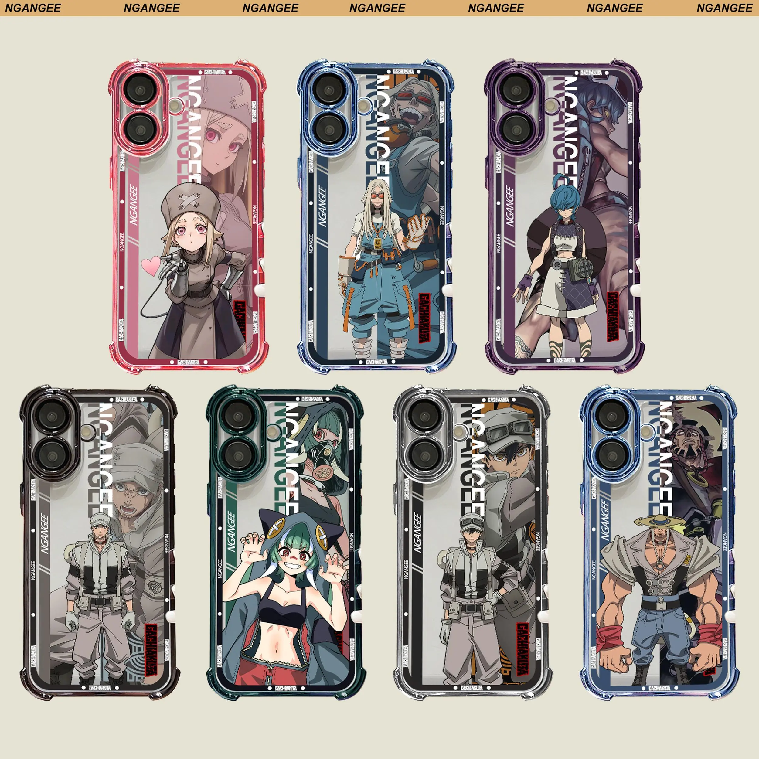 Gachiakuta Anime-Style Case for Galaxy And iPhone fit Galaxy S26ULTRA CASE , S22 S23 S24 S25 S26 S23FE S24FE and iPhone 17 17AIR 17 PRO MAX 11 12 13 14 15 16 PLUS FYZG15-21