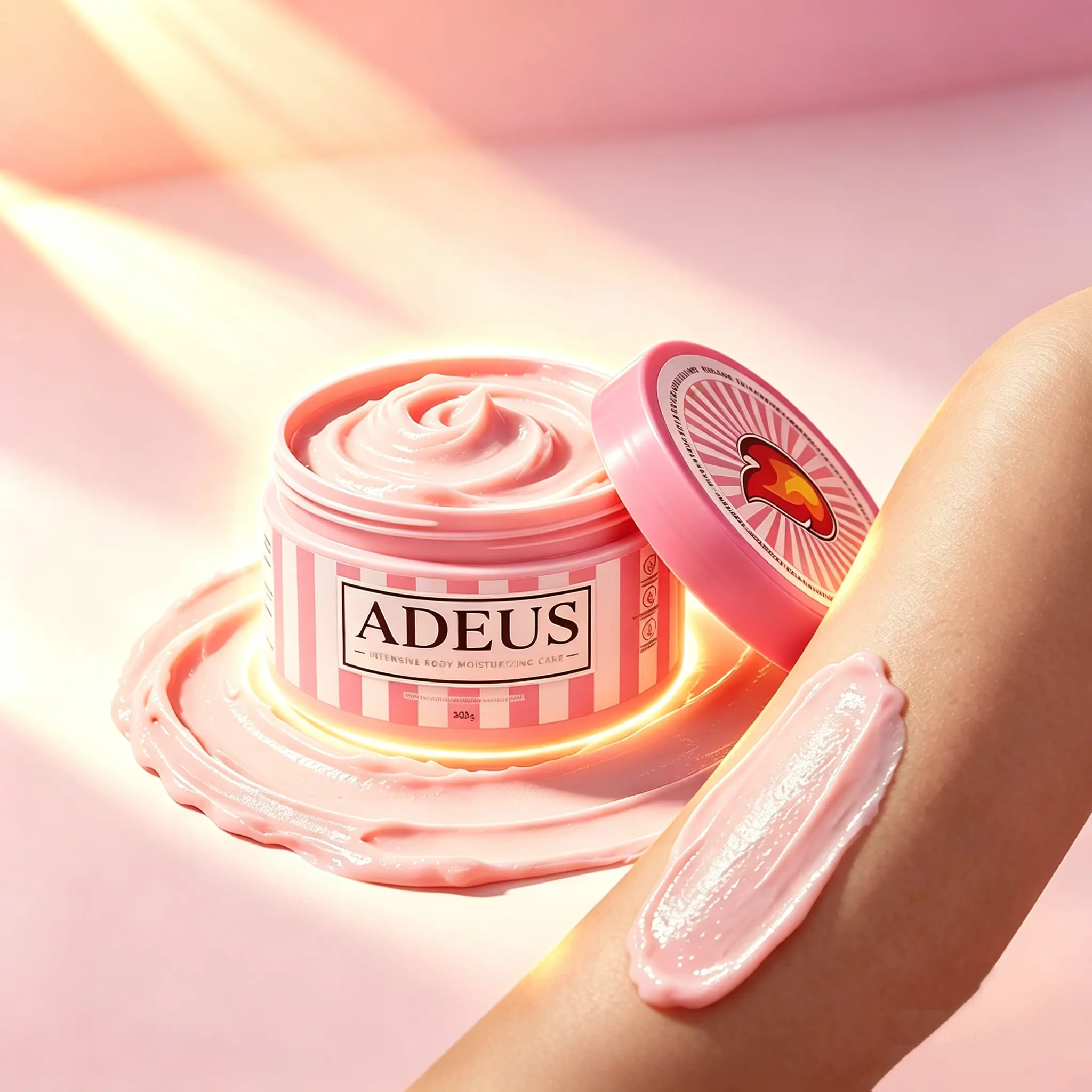 ADEUS Silky Daily Body Moisturizer Cream, Soft Hydrating Skin Care for Full Body