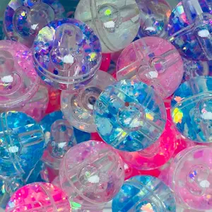 Water bead (18mm)  mix, 5 pcs