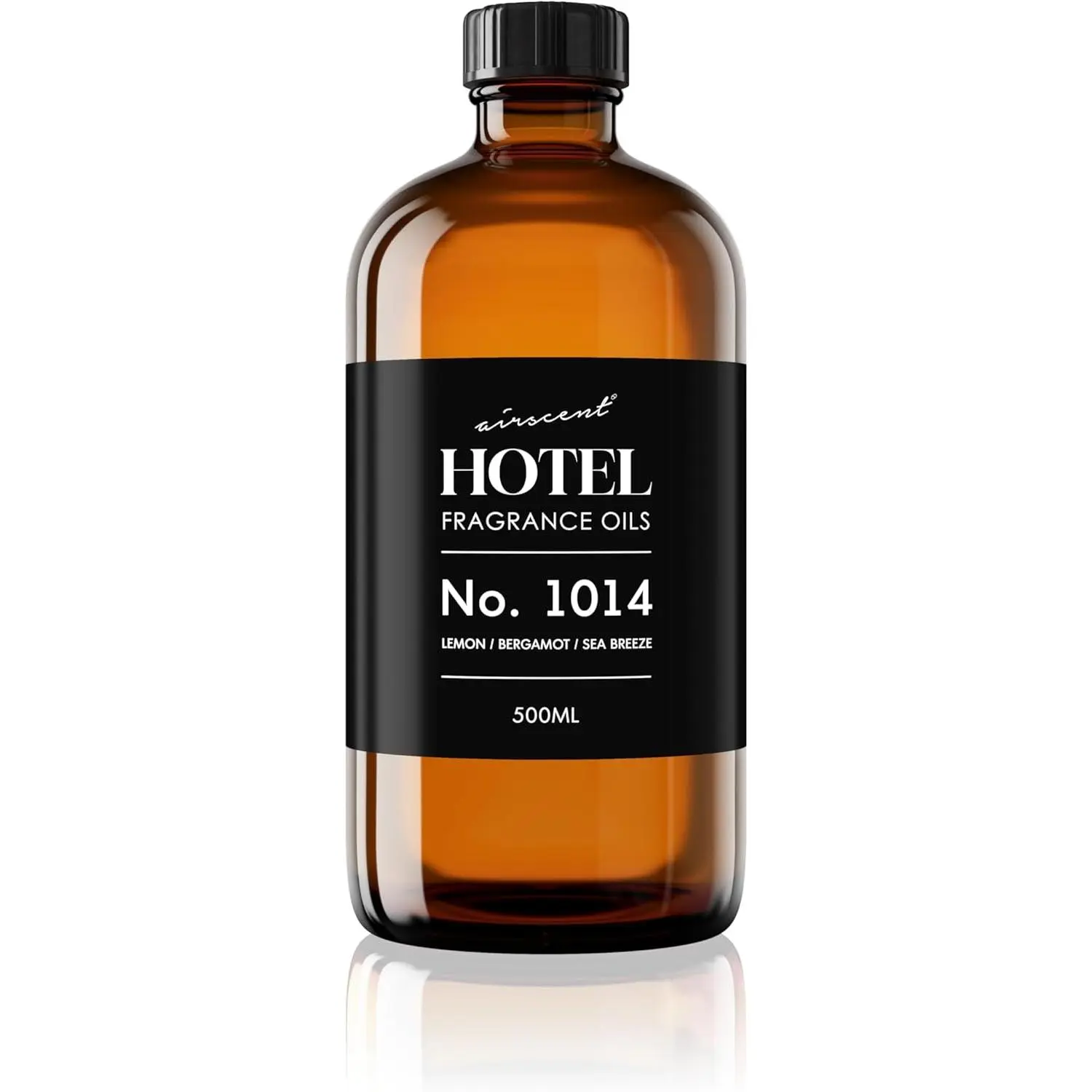 Hotel Diffuser Oil No. 1014 Inspired by The Iconic 5-Star Hotel Coastal Blend - Lemon Bergamot Sea Breeze - 500 mL Bottle - Fragrance Oil for Ultrasonic and Waterless Diffusers and Crafting