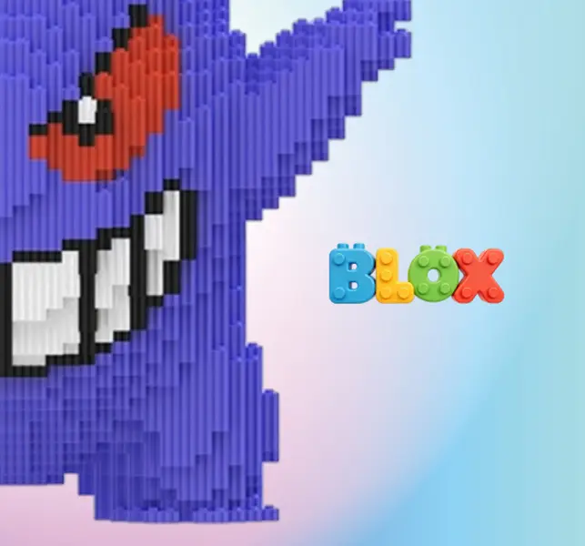 Bolx Toy 3D Micro Blocks Anime Figure (G)