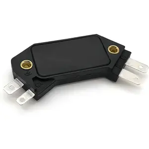 1PC 4 Pin Black Automobile Ignition Control Module Replacement Repair Parts 1190357 8131941 Compatible with Most Car Models