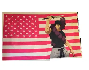 Toji Pink Tapestry/Flag - Elegant Floral Design in Pink, Ideal for Home Decoration and Candlelight Use Decorative Room