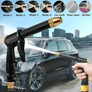 Portable High Pressure Water Gun, Adjustable Garden Hose Nozzle, Car Washing & Maintenance Tool, Pet Cleaning Tool