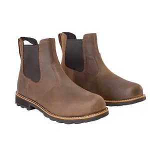 Men's Frontier Water-Resistant Chelsea Dark Brown, Men's Footwear
