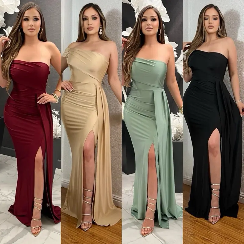 Gown Dress for Women - Casual Style - Womenswear