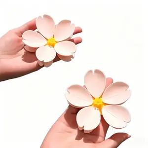 Cherry Blossom Magnetic Refrigerator Magnet, Detachable Petal Seal Clip, Snack Sealing Clip, Home Moisture-Proof Clip, Set of 102952