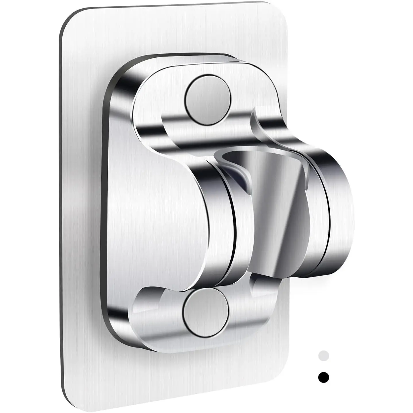 Shower  Holder Replacement -  Adhesive Adjustable Handheld Shower Wand Holder Wall Mount Shower Bracket,No Drilling and  Shower Hose Holder for Shower Bathroom,