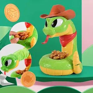 Electric Prank Rattlesnake Toy Set, Electronic Realistic Fake, Interactive Stress Relief Game, Fun Christmas Party Gift, Surprise, No Batteries Included, Self-Contained Aaa Batteries