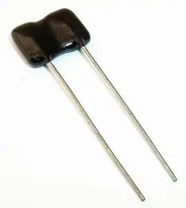 1000pF, 100 Volt, Dipped Silver Mica Capacitor +/-5%, 125 DegC