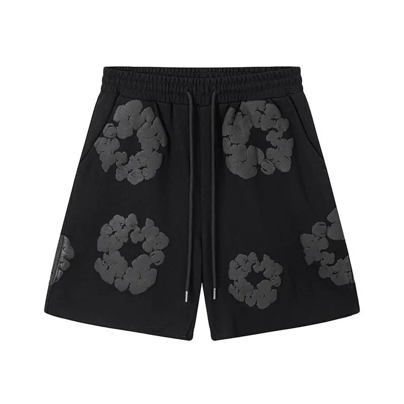 Casual Shorts,Men's and women's identical loose shorts, perfect for street style, comfortable and breathable