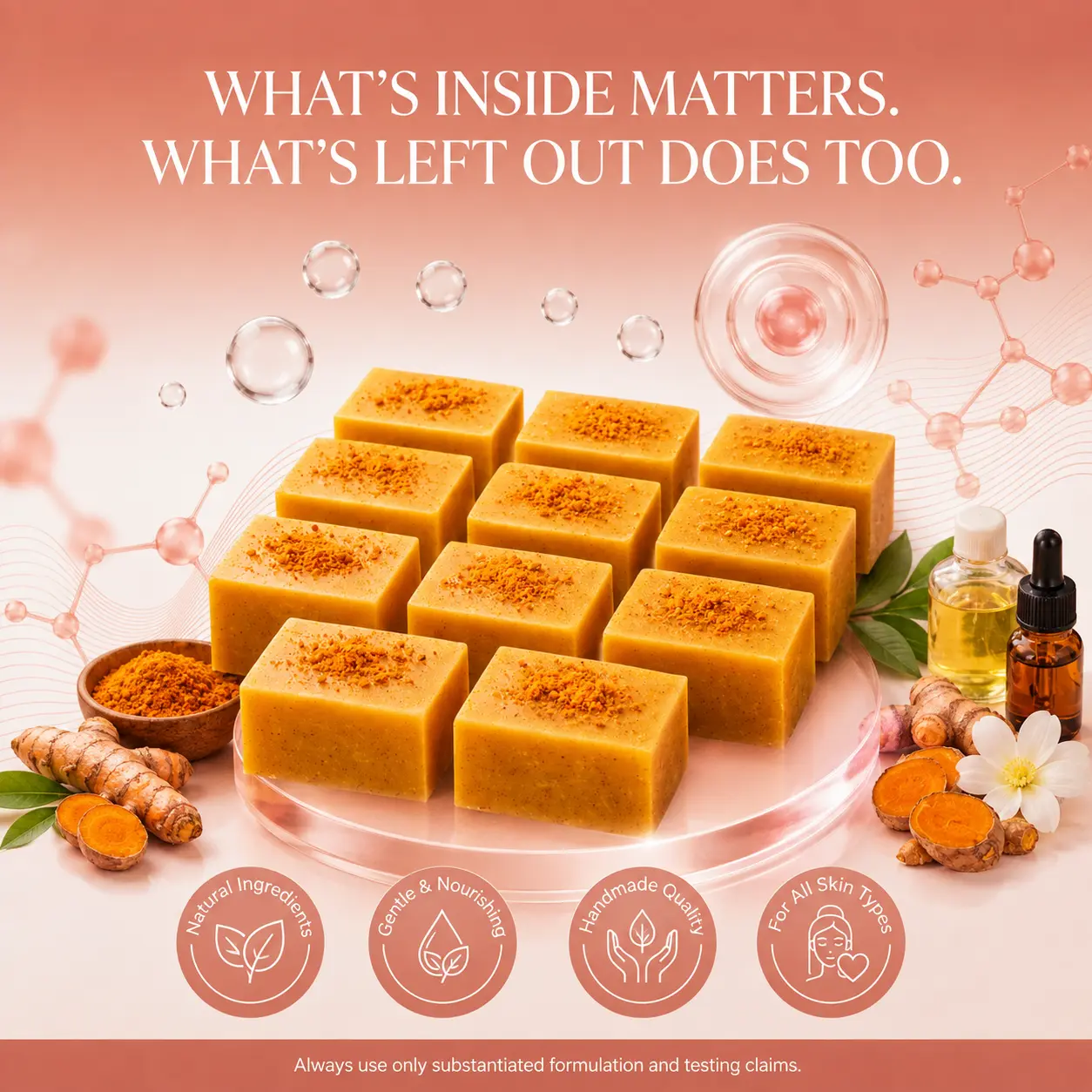 12 Tumeric soap by Florence