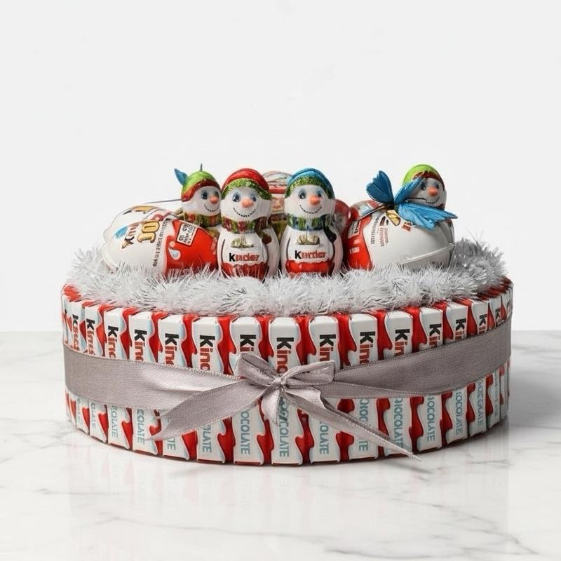 Kinder Snack Bonbon DessertKinder Chocolate Santa New Year & Christmas Gift for Kids Festive Sweet Treat