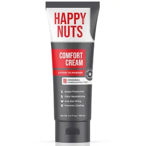 Comfort Cream Deodorant For Men: Anti-Chafing Sweat Defense, Odor Control, Aluminum-Free, Travel Essential, Mens Deodorant & Hygiene Products for Men's Private Parts 3.4 Fl Oz - Original