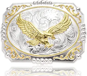 Bull Rider Belt Buckles Men, Western Cowboy Rodeo  Belt Buckle, Bull/Eagle/Horse Big Size Belt Buckle