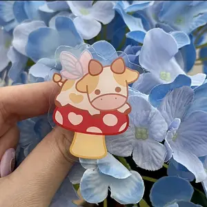 Fairy Cow Acrylic Pin brooch fashion pinboard kawaii pins backpack