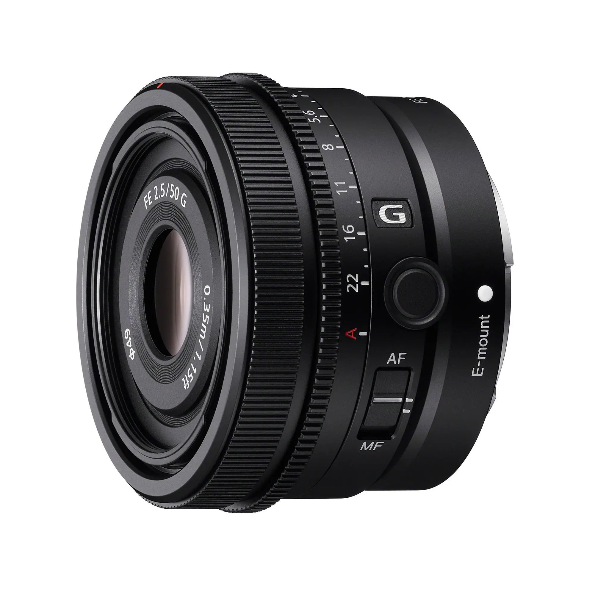 SEL50F25G FE 50mm f/2.5 G Full-Frame Ultra-Compact G Lens for Sony