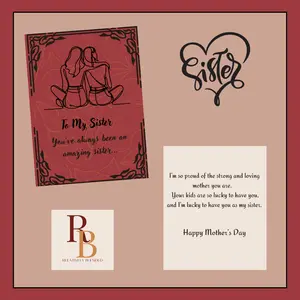 Mother's Day Card - To Sister from Sister
