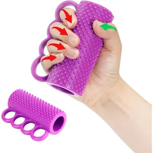 Hand Exercise Balls for Arthritis - Therapy Ball with Finger Separate & Massage Spike - Improve Flexibility & Grip Strength, Hand Exercise Balls for Strokes/Arthritis/Surgery/Elderly