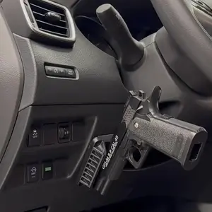 Car Pistol Mount, Car Pistol Holder, Universal Car Interior Accessories for Car, Car Phone Stand, Car Cellphone Mount, Convenient Quick Removal Pistol Holder, Car Stuff