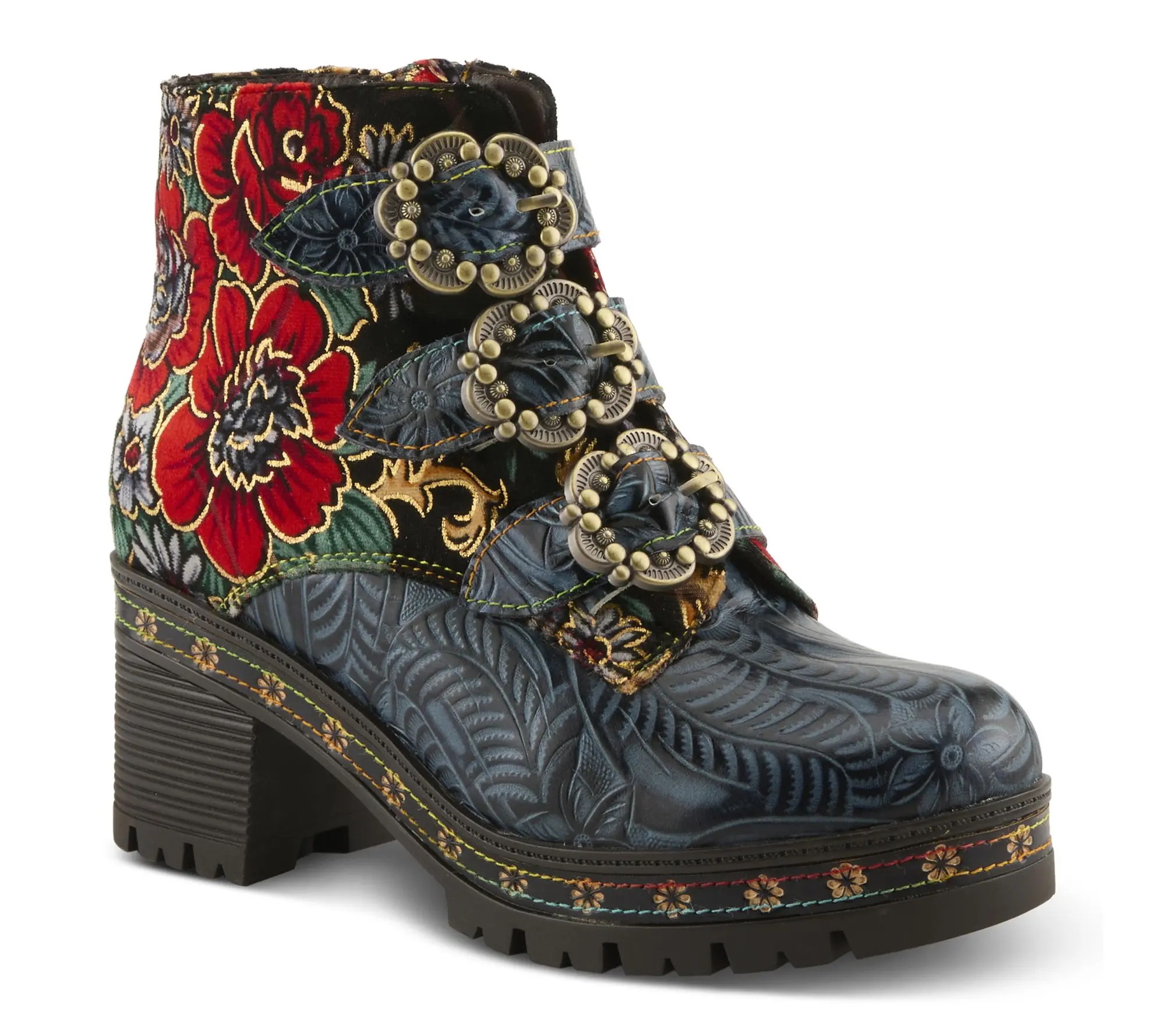 L'Artiste by Spring Step Leather Ankle Boots -Brazza L'Artiste by Spring Step Leather Ankle Boots -Brazza