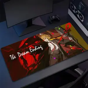 [Sale off up to 65%][Free Ship] Anime Limbus Company Mouse Pad Keyboard Desk Mats, Kawai Rubber, Non-Slip Desk Mat, XXL90x40cm