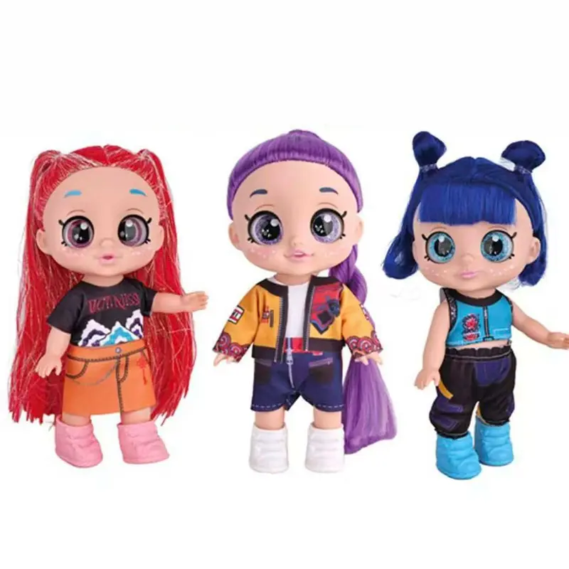 Kpop Devil Hunter Action Figure Doll 5D Eyes 10 Inch 5 Joints Movable Anime-Rumi, Mira and Zoey, Anime-Inspired Dolls, Merch Gift for Fans & Kids