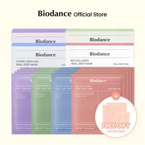 [Biodance Official] Valentine Gifts | Maskholic Gift Bundle+ Free Sample - Collagen maks, PDRN, Minerals, Hyaluronic Acid, Ceramides, Pore Tightening, Glass Skin, Elasticity, K-beauty Sleeping Mask, Korean Skincare, TikTok Exclusive Bundle