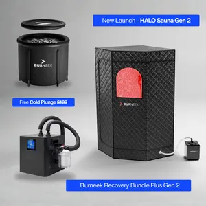 Burneek® Portable Sauna + Cold Plunge + Frozeneek Chiller 