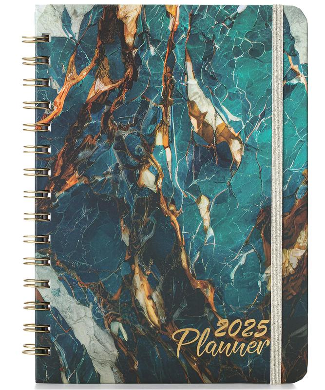 Mr. Pen - 2026 Planner, Spring Floral Design, Weekly & Monthly Calendar, Jan 2026 - Dec 2026, Hardcover, Spiral Bound, Inner Pocket, 6.4" x 8.5", Christmas Gift
