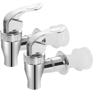 Spigot for Beverage Dispenser, 2 Pack Drink Dispenser Spigot-Replacement for Beverage Dispenser Spout, Drink Spigot, Water Dispenser Faucet