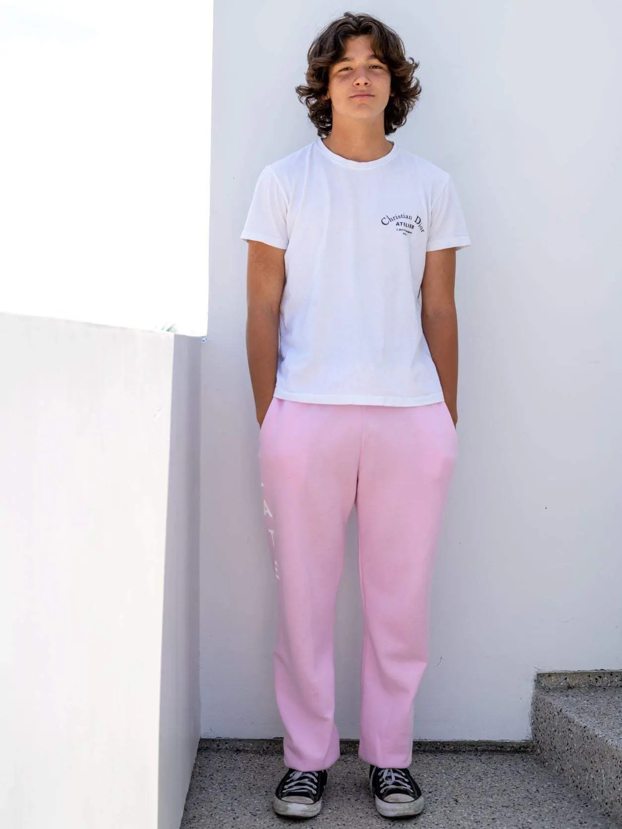 Melo Baggy Sweatpant (Pale Pink)