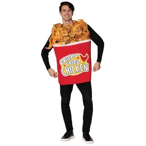 Adult Bucket of Fried Chicken Costume