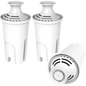 Water Filter Replacement for Brita Pitchers and Diapensers,3 Packs Water Filters fits for Brita OB03, Classic 35557, Mavea 107007 by